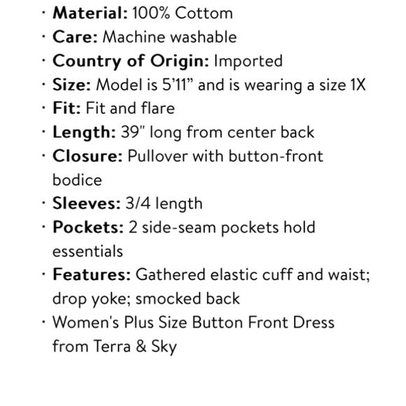 Terra & Sky All Over Bandana Newstone Button Front Dress - Picture 5 of 11